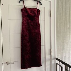 Black Halo Eve long dress